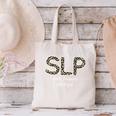 Speech Therapy Graduation For CCC-SLP Therapist Canvas Tote Bag