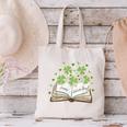 St Patricks Day Book Lover Librarian Reading Saint Pattys Canvas Tote Bag