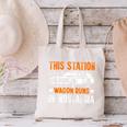 This Station Wagon Runs On Nostalgia Wagon Canvas Tote Bag