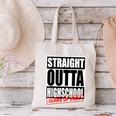 Straight Outta High School Class Of 2023 Graduation Canvas Tote Bag