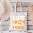 Sumo Wrestling Introvert Wrestler Sumotori Japanese Sport Canvas Tote Bag