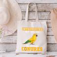 Sun Conure Introvert Parrot Bird Sun Conure Canvas Tote Bag