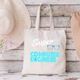 Super Computer Engineer New Job Graduation Canvas Tote Bag
