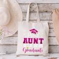 Super Proud Aunt Of 2025 Graduate Senior Graduation Family Canvas Tote Bag