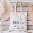 Super Proud Bonus Mom Of 2026 Graduate Graduation Family Canvas Tote Bag