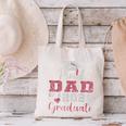 Super Proud Dad Of 2025 Graduate Senior Graduation Family Canvas Tote Bag