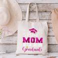 Super Proud Mom Of 2025 Graduate Senior Graduation Family Canvas Tote Bag