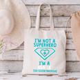 Superhero RN Nurse Shirt Graduation Canvas Tote Bag