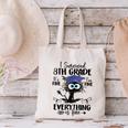 I Survived 8th Grade Graduated Cat Graduation Canvas Tote Bag