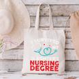 I Survived My Daughter's Nurse Degree School Graduation Canvas Tote Bag