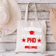 I Survived My Husband's PHD Dissertation Graduation Canvas Tote Bag