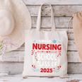 I Survived Nursing School Class Of 2025 Nurse Graduation Canvas Tote Bag