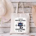 I Survived Nursing School Graduation 2025 Canvas Tote Bag