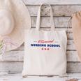 Survived Nursing School Graduation Student Canvas Tote Bag