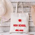 I Survived My Son's High School Diploma Graduation Premium Canvas Tote Bag
