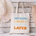 Tarot Reading Now Minimal Socializing Introvert Vintage Canvas Tote Bag