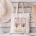 Teacher Summer Break Most Likely To Read Books All Summer Canvas Tote Bag