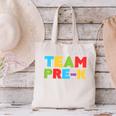 Team Pre-K Shirt Teacher Boy Girl Back To School Graduation Canvas Tote Bag
