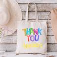 Thank You Teacher Appreciation Graduation Men Women Girls Kids Canvas Tote Bag