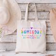 Tie Dye Homebody Mode All Day Ever Day Introvert Indoorsy Canvas Tote Bag