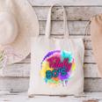 Totally 80's Tie Dye Retro Vibes 1980s Style Nostalgia Canvas Tote Bag Totally 80's Tie Dye Retro Vibes 1980s Style Nostalgia Canvas Tote Bag