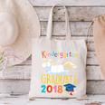 Unicorn Kindergarten Graduation Shirt Girls Canvas Tote Bag