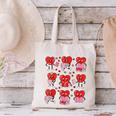 Valentines Day Librarian Heart Reading Book Women Men Kids Canvas Tote Bag Valentines Day Librarian Heart Reading Book Women Men Kids Canvas Tote Bag