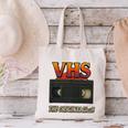 VHS Tape Nostalgia Old School Technology Humor Premium Canvas Tote Bag