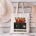 VHS Tape Nostalgia Old School Technology Humor Canvas Tote Bag VHS Tape Nostalgia Old School Technology Humor Canvas Tote Bag
