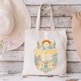 Vintage 1981 Retro Badge Nostalgia Eighties Compass Skull Canvas Tote Bag