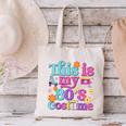 Vintage 80s Costume Nostalgia 1980s Fashion Cute Girls Women Canvas Tote Bag