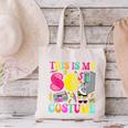 Vintage 80s Vibes Costume Nostalgia 1980s Fashion Cassette Canvas Tote Bag