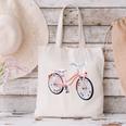 Vintage Bicycle With Playing Cards Nostalgia Premium Tri-Blend Canvas Tote Bag