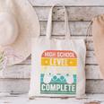 Vintage Class Of 2024 High School Graduation Student Canvas Tote Bag
