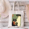Vintage Japanese Cat Book Lovers UFO Alien Abduction Cat Dad Canvas Tote Bag Vintage Japanese Cat Book Lovers UFO Alien Abduction Cat Dad Canvas Tote Bag