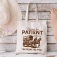 Vintage Please Be Patient With Me I'm From The 1900s Western Canvas Tote Bag Vintage Please Be Patient With Me I'm From The 1900s Western Canvas Tote Bag