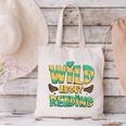 WILD ABOUT READING I Love Books Bookworm Library Day Canvas Tote Bag