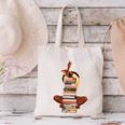 Woman And Books Stack Afro Girl Book Lover Canvas Tote Bag