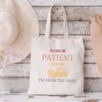 Women's Please Be Patient With Me I'm From The 1900s Canvas Tote Bag
