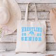 Wrestling Senior Night Wrestling Senior 2025 Graduation 38 Canvas Tote Bag