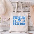 Wrestling Senior Night Wrestling Senior 2025 Graduation 44 Canvas Tote Bag