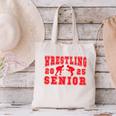 Wrestling Senior Night Wrestling Senior 2025 Graduation 7 Canvas Tote Bag