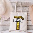 Wrestling Senior Night Senior 2026 Faith Cross Graduation Canvas Tote Bag