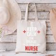 Xmas Nurse Graduation Keep Calm I'm Almost A Nurse Canvas Tote Bag