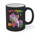 1st Grade Nailed It Flossing Unicorn Graduation Shirt Graphic Print Coffee Mug