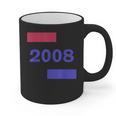 2008 Year Bold Statement Timeless Memory Birthday Graphic Print Coffee Mug