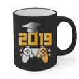 2019 High School Graduation Shirt Gamer Graduate Graphic Print Coffee Mug