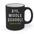 2019 Middle School Graduation Junior High Student Shirt Graphic Print Coffee Mug