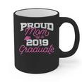 2019 Mom Graduation Graphic Print Coffee Mug