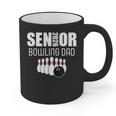 2026 Senior Bowling Dad Bowling Team Parent Helper Graphic Print Coffee Mug